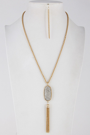 Unique Long Elegant Necklace 7FAD1